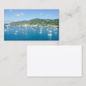 Visitekaartje met zeilboot (Voorkant / Achterkant)