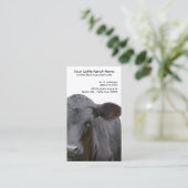 Visitekaartje met zwarte hengelschildpad (Staand voorkant)