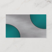 Visitekaartje Metaal Cutout Circles (Achterkant)