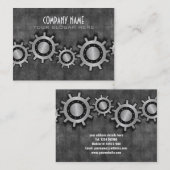 Visitekaartje metaaltandwielen (Voorkant / Achterkant)