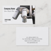 Visitekaartje microscoop (Voorkant / Achterkant)