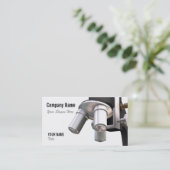 Visitekaartje microscoop (Staand voorkant)