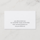 Visitekaartje microscoop (Achterkant)