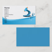 Visitekaartje microscoop (Voorkant / Achterkant)