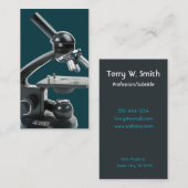 Visitekaartje microscoop (Voorkant / Achterkant)