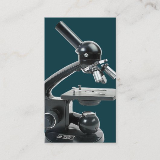 Visitekaartje microscoop (Voorkant)