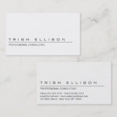 Visitekaartje Minimalistisch aangepaste Sjabloon (Voorkant / Achterkant)