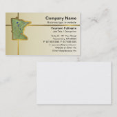 Visitekaartje Minnesota Map (Voorkant / Achterkant)