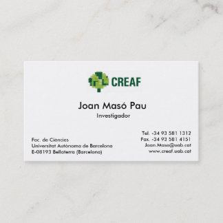 Visitekaartje MiraMon-team