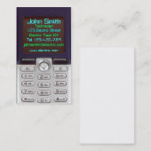 Visitekaartje mobiele telefoon (Voorkant / Achterkant)