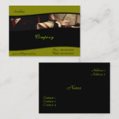 Visitekaartje Mode mannen (Voorkant / Achterkant)