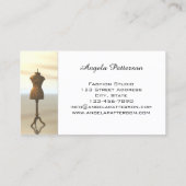 Visitekaartje mode naaigarakters (Achterkant)