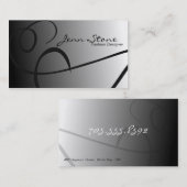 visitekaartje - Mode Ontwerper - Fancy wervelkolom (Voorkant / Achterkant)