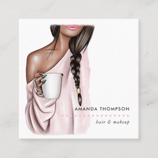 Visitekaartje Mode schoonheid (Voorkant)