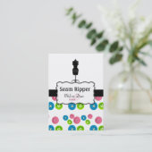 Visitekaartje mode Stijllijst (Staand voorkant)