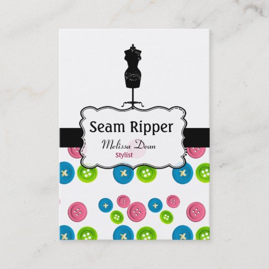 Visitekaartje mode Stijllijst (Voorkant)