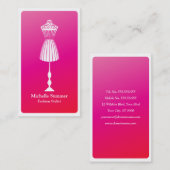 Visitekaartje mode Stijllijst (Voorkant / Achterkant)