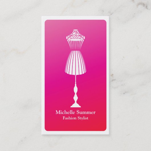 Visitekaartje mode Stijllijst (Voorkant)