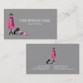 Visitekaartje Mode van coupon (Voorkant / Achterkant)