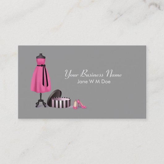 Visitekaartje Mode van coupon (Voorkant)