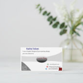 Visitekaartje MOdel (Staand voorkant)