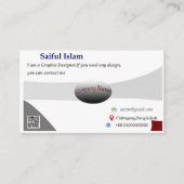 Visitekaartje MOdel (Voorkant)