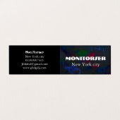  Visitekaartje | Modern (Buitenkant ongevouwen)