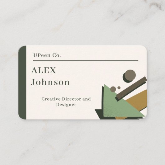 Visitekaartje _ Modern (Voorkant)