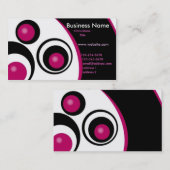 Visitekaartje Moderne cirkels (Voorkant / Achterkant)