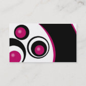 Visitekaartje Moderne cirkels (Achterkant)