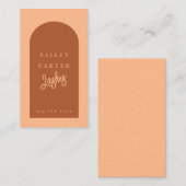 Visitekaartje Moderne grafische draagstang (Voorkant / Achterkant)