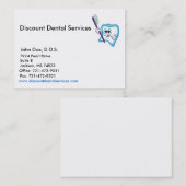 Visitekaartje monster (Voorkant / Achterkant)