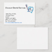 Visitekaartje monster (Voorkant / Achterkant)