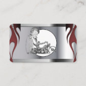 Visitekaartje motorfiets (Voorkant)