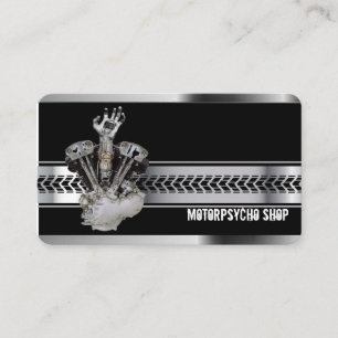 Visitekaartje motorfiets
