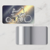 visitekaartje motorfiets (Voorkant / Achterkant)