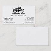 Visitekaartje motorfiets (Voorkant / Achterkant)