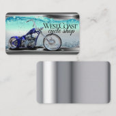 Visitekaartje motorfiets (Voorkant / Achterkant)