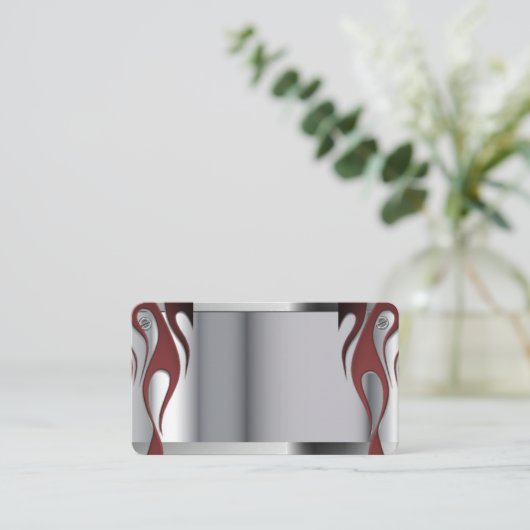 Visitekaartje motorfiets (Staand voorkant)