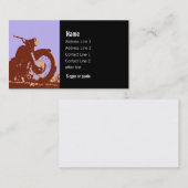  Visitekaartje motorfiets (Voorkant / Achterkant)