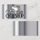 visitekaartje motorfiets (Voorkant / Achterkant)