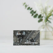 Visitekaartje motorfiets 4 (Staand voorkant)