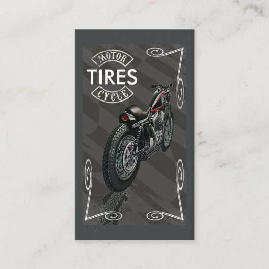 Visitekaartje motorfietsbanden (Voorkant)