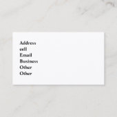 visitekaartje- motorfietswiel visitekaartje (Achterkant)