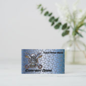 Visitekaartje motorreparatie (Staand voorkant)