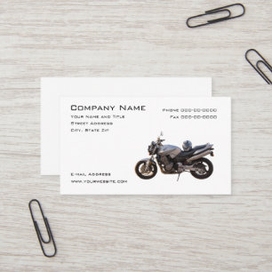 Visitekaartje motorrijtuigenverkoop