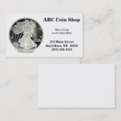 Visitekaartje munten (Voorkant / Achterkant)