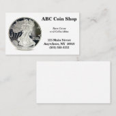 Visitekaartje munten (Voorkant / Achterkant)