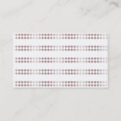 Visitekaartje munten (Achterkant)