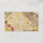 Visitekaartje Music Piano Lessons (Achterkant)